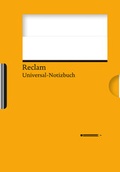 Cover: Reclams Universal-Notizbuch (orange) - Reclam