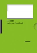 Cover: Reclams Universal-Notizbuch (gr&uuml;n) - Reclam