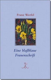 Abbildung von: Eine blaßblaue Frauenschrift - Alfred Kröner Verlag