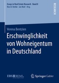 Cover: Erschwinglichkeit von Wohneigentum in Deutschland - Springer Gabler