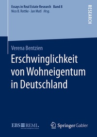 Abbildung von: Erschwinglichkeit von Wohneigentum in Deutschland - Springer Gabler