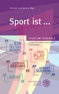 Cover: Sport ist ... - Universit&auml;tsverlag Winter