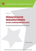 Cover: P&auml;dagogische Wissensformen in der Lehrer(innen)bildung - Waxmann Verlag GmbH