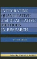 Cover: Integrating Quantitative and Qualitative Methods in Research - University Press of America