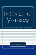 Cover: In Search of Yesterday - University Press of America