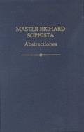 Cover: Master Richard Sophista - Oxford University Press