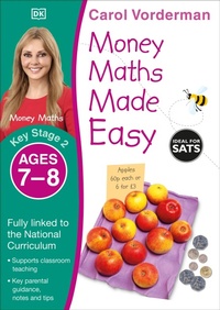 Enlarge image Cover: Money Maths Made Easy: Beginner, Ages 7-8 (Key Stage 2) - DK Children