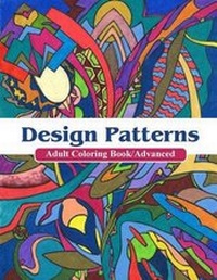 Enlarge image Cover: Design Patterns Adult Coloring Book/ Advanced - Terry Jackson