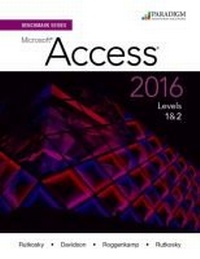 Abbildung von: Benchmark Series: Microsoft (R)Access 2016 Levels 1 and 2 - EMC Paradigm,US