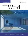 Cover: Marquee Series: Microsoft (R)Word 2016 - EMC Paradigm,US