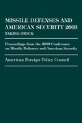 Cover: Missile Defense and American Security 2003 - University Press of America