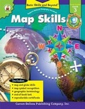 Cover: Map Skills (Grade 3) - Carson Dellosa Publishing Company