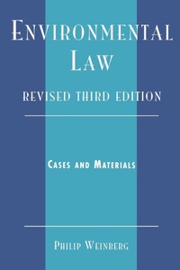 Bild: Environmental Law - University Press of America