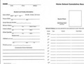 Cover: Homeschool Cumulative Record - Academic Advantage