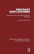 Cover: Emigrant Gentlewomen - Routledge