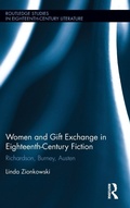 Cover: Women and Gift Exchange in Eighteenth-Century Fiction - Routledge