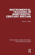 Cover: Instrumental Teaching in Nineteenth-Century Britain - Routledge