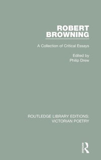 Enlarge image Cover: Robert Browning - Routledge