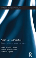 Cover: Asian Law in Disasters - Routledge