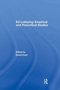 Cover: EU Lobbying: Empirical and Theoretical Studies - Routledge