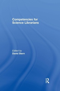 Enlarge image Cover: Competencies for Science Librarians - Routledge