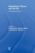 Cover: Negotiation Theory and the EU - Routledge