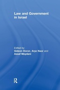 Cover: Law and Government in Israel - Routledge