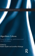 Cover: Algorithmic Cultures - Routledge