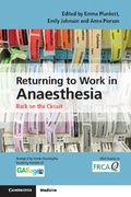 Cover: Returning to Work in Anaesthesia - Cambridge University Press