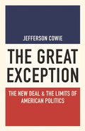 Cover: The Great Exception - Princeton University Press