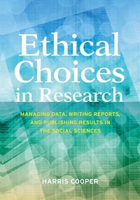Enlarge image Cover: Ethical Choices in Research - American Psychological Association
