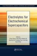 Cover: Electrolytes for Electrochemical Supercapacitors - CRC Press
