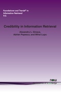 Cover: Credibility in Information Retrieval - now publishers Inc