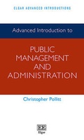 Cover: Advanced Introduction to Public Management and Administration - Edward Elgar Publishing
