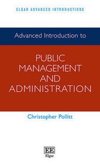 Enlarge image Cover: Advanced Introduction to Public Management and Administration - Edward Elgar Publishing