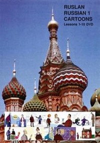 Enlarge image Cover: Ruslan Russian 1: Cartoons Lessons 1-10 on a Double DVD Set 2015 - Ruslan Ltd