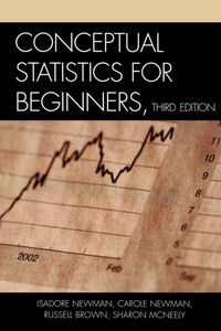 Enlarge image Cover: Conceptual Statistics for Beginners - University Press of America
