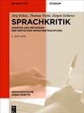 Cover: Sprachkritik - De Gruyter