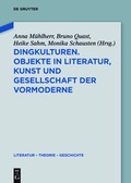 Cover: Dingkulturen - De Gruyter
