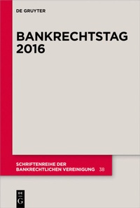 Abbildung von: Bankrechtstag 2016 - De Gruyter
