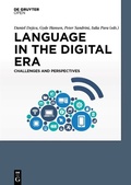 Cover: Language in the Digital Era. Challenges and Perspectives - De Gruyter
