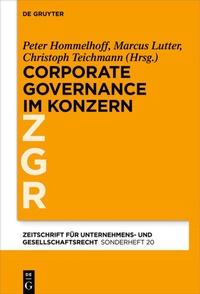Abbildung von: Corporate Governance im grenzüberschreitenden Konzern - De Gruyter