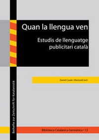 Abbildung von: Quan la llengua ven. Estudis de llenguatge publicitari català - Shaker