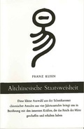 Cover: Altchinesische Staatsweisheit - Die Waage