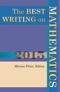 Cover: The Best Writing on Mathematics 2015 - Princeton University Press