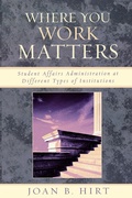 Cover: Where You Work Matters - University Press of America