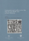 Cover: Communities and Conflicts in the Alps from the Late Middle Ages to Early Modernity. - Duncker & Humblot