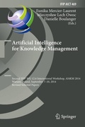 Cover: Artificial Intelligence for Knowledge Management - Springer