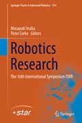 Cover: Robotics Research - Springer