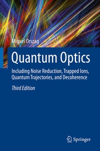Enlarge image Cover: Quantum Optics - Springer